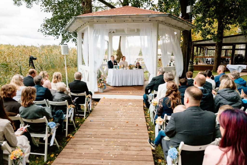 Herbsthochzeit in der Seelodge Kremmen